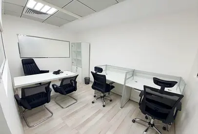 SMART OFFICE WITH UNLIMITED ACCESS, 1 EJARI & OFFICE CONTRACT, FREE DEWA, WIFI, MEETING ROOM ETC