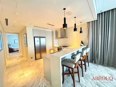 Corner Unit | Furnished | Khalifa View | High Floor