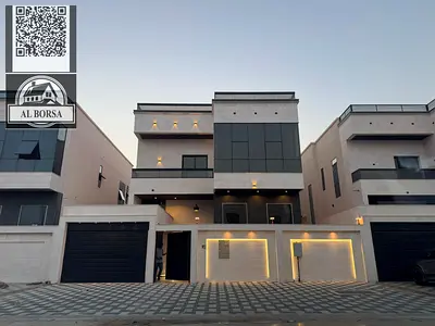 Villa for rent in Al Hili 2, very luxurious, 5 bedrooms, a majlis, a living room, European design, 7 bathrooms