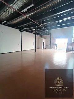 4 warehouses for annual rent in Al Jurf Industrial 1 | Located on a main road near Sheikh Mohammed B
