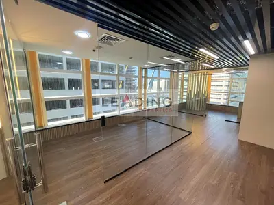 FITTED OFFICE, A GRADE TOWER, GLASS PARTITIONS, AMAZING VIEW