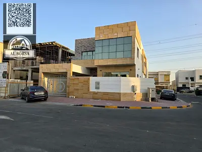 للبيع فيلا في الياسمين بعجمان 5 غرف ماستر وصاله ومجلس مع مطبخ وغرفة خادمه