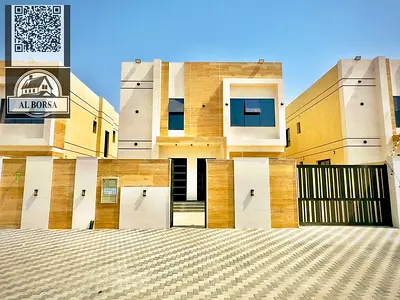 للايجار فيلا في الحليو بعجمان 3 غرف نوم ماستر ومجلس وصاله وغرفة خادمه وستور
