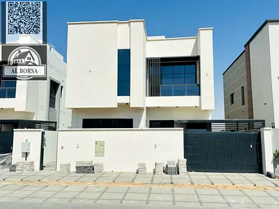 فيلا للإيجار بالياسمين خلف حديقة الحميديه  ٥ غرف نوم ماستر ومجلس وصاله مع روف  تكيف مركزي