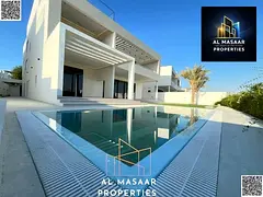Villa for sale in Al Zorah, golf course complex, in the heart of nature, with a direct view of the l