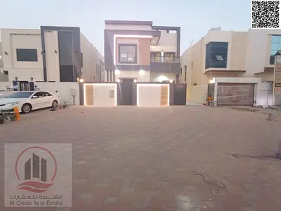 Villas for sale in Al Helio 2 area, Ajman. Elegant design in a prime location.