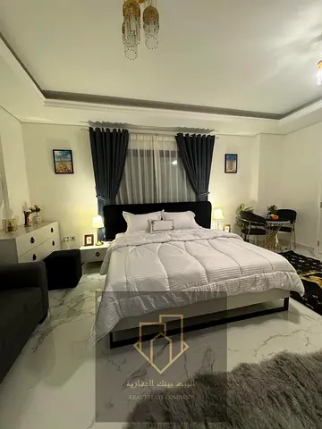 استديو مفروش اول ساكن بمنطقة المويهات 3بجوار المستشفى الألماني السعودي