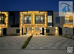 For sale, a new villa with a large yard, the first resident, close to the Mohammed bin Zayed exit, w