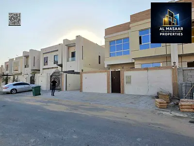 للبيع فيلا مودرن خلف المسجد مباشر بقلب منطقة الزاهية تملك حر وتورث ٤غرف ماستر مع حوش.