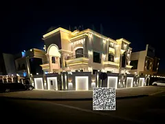 Available for rent: a fully furnished corner villa in Al Yasmeen, offering high-quality finishing an