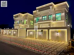 Own a luxurious classic-style villa for sale in Al Helio 2, Ajman. Freehold ownership available to a