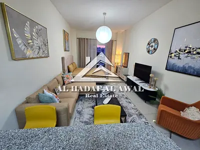 For monthly rent Studio in Aljada Studio with distinctive and new furnishings For monthly rent for 5,000, including all bill