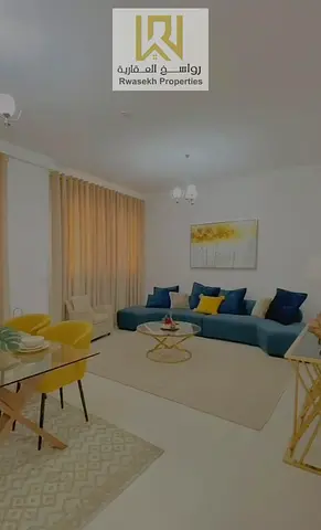 Luxury 1-Bedroom Apartment for Sale in a Fully Serviced Gated Community – Ajman ✨ Property Features: • Spacious master bedroom • Living room with an