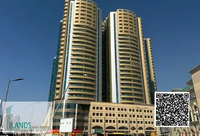 Spacious Balcony Studio Apartment for Sale in Horizon tower A, Al Rashidiya Ajman.