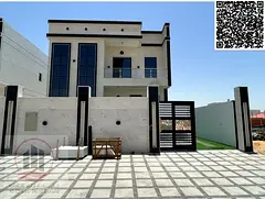 For sale in Ajman, Al-Hailo 2 area: a 3-bedroom villa with central air conditioning, in an excellent