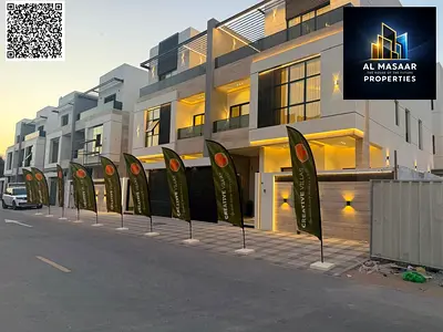 فلل شبه منفصلة للبيع في التلة – تصميم عصري مع الاثاث ومساحات واسعة مع مصعد ورووف