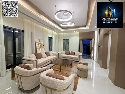 فلل شبه منفصلة للبيع في التلة – تصميم عصري مع الاثاث ومساحات واسعة مع مصعد ورووف