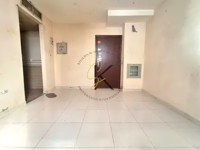 Big Studio No deposit hot offer separate kitchen like a new brand in Muwaileh sharjah full faimly building