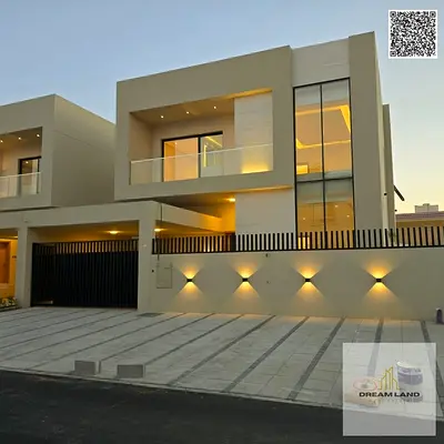 فيلا مودرن للبيع – الزاهية | عجمان بمسبح موقع مميز على شارع رئيسي – تملك حر لجميع الجنسيات