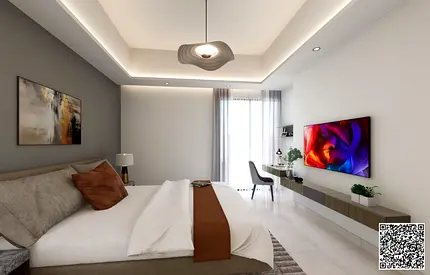 Cozy Studio for Sale in Naumiya Two Towers Ajman – High ROI Opportunity!