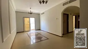 Two-bedroom apartment with a living room in Al Nuaimiya area, 2 bathrooms, balcony, view