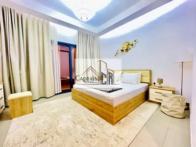 ✨ Skyline Living Redefined | Fully Furnished 1BHK with Dual Balconies in Al Mamsha SN3 ✨