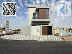 Own a corner villa with a down payment of only 10% - G+2 - Ideal location behind services and close