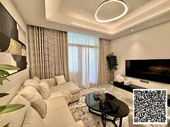 Own a modern two bedroom apartment in Creek Tower Garden City Ajman with prime location smart layout