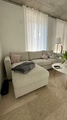 IKEA vimle L Shape Sofa Beige Good Condition
