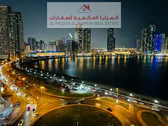 For monthly rent - New fully furnished 2-BHK with hotel furniture - Sharjah - Al Taawun - with inter