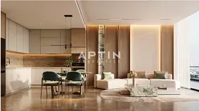 1BR Apartment | Greenfield by Samana | Pool &amp; Courtyard View