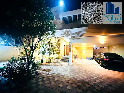 🏡 فيلا جميلة جداً وفاخرة ومفروشة بالكامل للإيجار  ✨ 05 غرف نوم رئيسية | جاهز للتحرك 📍 المويهات، عجمان
