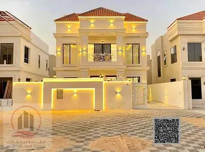 للبيع فيلا بعجمان الحليو 4 غرف ماستر ومجلس و2صالة وغرفة خدامة تمليك حر لجميع الجنسيات وأمكانية التمويل البنكي بدون دفعة أولي - ( شامل رسوم التسجيل )