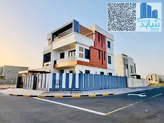 🏡✨ Corner Luxury Villa for Rent | Ajman Zahya | 7BR + Maid | Roof Access | Ready to Move 💫
