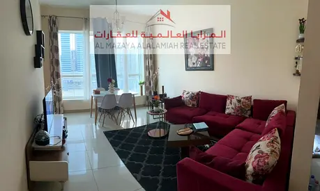 شقة غرفة و صالة مفروشة بالكامل في التعاون للايجار شهري مع انترنت