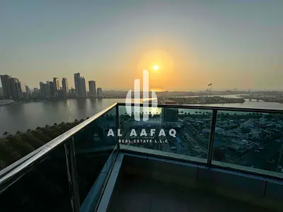 Spacious 3bhk | All Master Bedrooms | Car Parking free| Corniche View | Chiller free