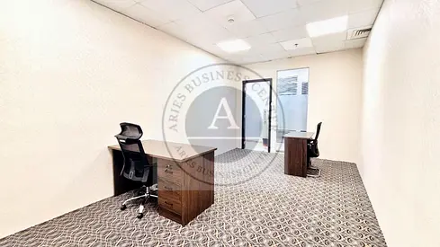 Separate Furnished Office With All Utilities Included Furnished Office With All Facilities  | Dewa Chiller Wifi Free | Prime Location