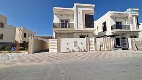 For sale: Villa in Al Zahia area (Ajman), personally finished super deluxe villa on a main street Sp