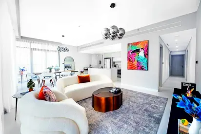 Luxury 3BR Penthouse Private Beach & Marina Views