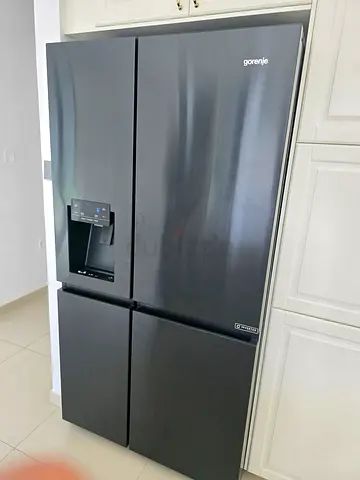 Gorenje Side-by-side Refrigerator with Water Dispenser and ice maker Perfect Condition