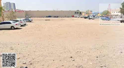 للبيع بعجمان ارض بالجرف الصناعيه 2 سكني تجاري ارضي + 2  6727 قدم   مطلوب مليون 400الف