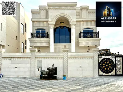 Villa for sale with a classic design, two floors and a rooftop, with a swimming pool. Registration and ownership fees included. Excellent location nex