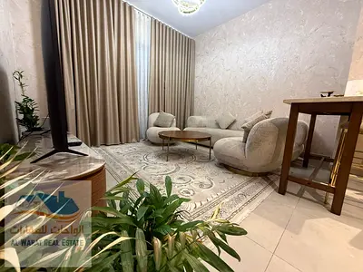 متاحه الان غرفة وصالة للإيجار الشهري VIP – جزيرة مريم فرش ألترا سوبر لوكس استمتع بسكن راقٍ في واحدة من أرقى المناطق