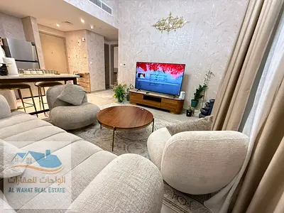 متاحه الان غرفة وصالة للإيجار الشهري VIP – جزيرة مريم فرش ألترا سوبر لوكس استمتع بسكن راقٍ في واحدة من أرقى المناطق