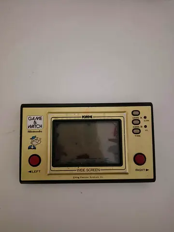 Popeye game and watch 1986