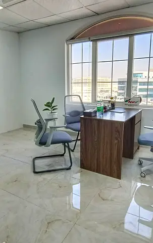FURNISHED OFFICE SPACE FOR RENT WITH EJARI