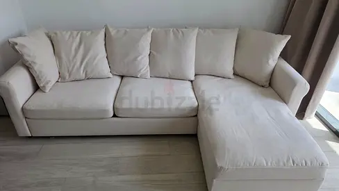 IKEA Gronlid L Shape sofa bed with mattress