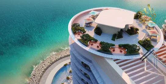 ""مفروش بالكامل-- مطل على البحر--خطة سداد بعد التسليم لمدة 3 سنوات""