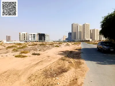 Land for sale. Al Ittihad area - Ajman. The land has access to two streets and an alley. Residential and commercial (ground + 15 floors). Area: 1632 m