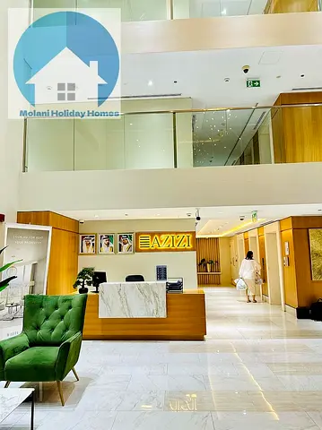 Super Deal## Amazing fully furnished with pool side balcony view Studio Available in Azizi Aura Residence